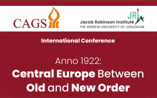 Vortrag von PD Dr. Angela Ilić „Contested Territories, Disputed Identities: Lower Styria and Istria Between the Old and New Order in 1919–1922“ | 14. Dezember 2022, Jerusalem