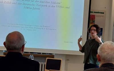 Vortrag zu literarischen Netzwerken von Dr. Enikő Dácz