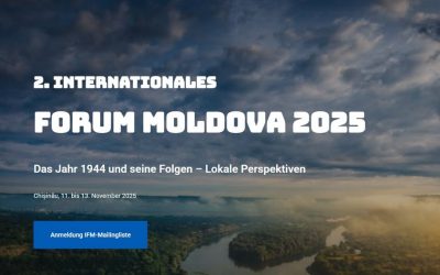 2. Internationales Forum Moldova | Chișinău, 11. bis 13. November 2025
