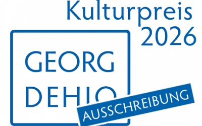 Ausschreibung: Georg Dehio-Kulturpreis | Einsendeschluss: 15. Februar 2026