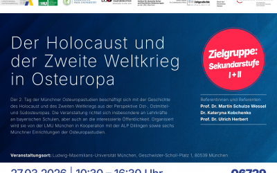 2. Tag der Münchner Osteuropastudien am 27. März 2026, 10:30-16:30 Uhr