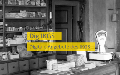 NEU: Dig.IKGS – die digitalen Angebote des IKGS im Überblick