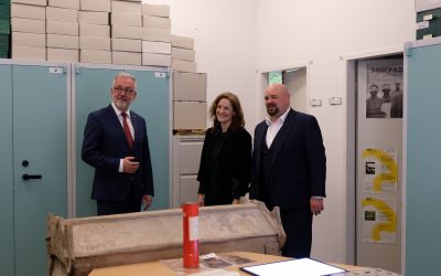 Dr. Bernd Fabritius zu Besuch im IKGS 