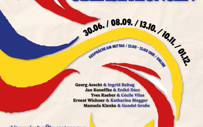 Veranstaltungsreihe: „Überraschende Übersetzungen. Literarische Übersetzungen ins Deutsche: Rumänien und Moldova im Fokus“