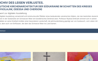 Ausstellungstipp: Digitale Ausstellung „Archiv des leisen Verlustes“ des Zentrums für interdisziplinäre Ukrainestudien „Denkraum Ukraine“ an der Universität Regensburg